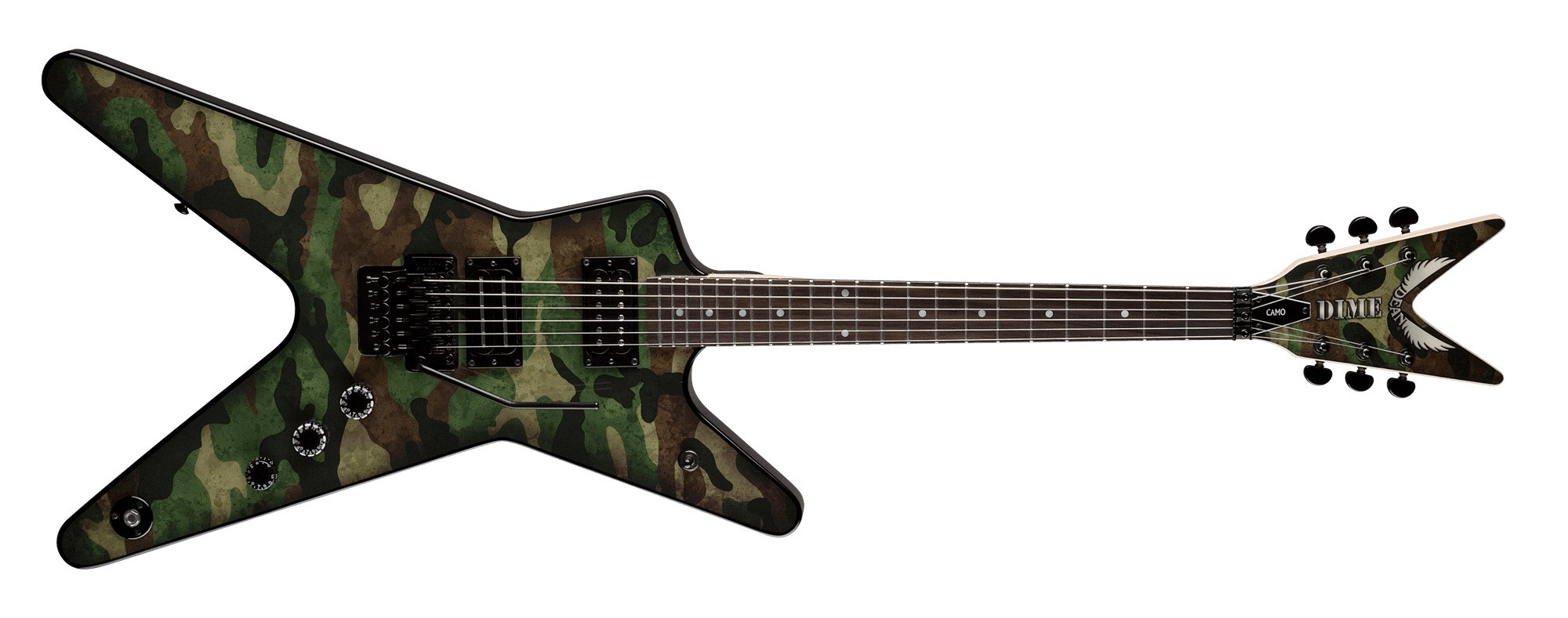 Hlavní obrázek Hard&heavy DEAN GUITARS Dimebag Dime F Camouflage Graphic
