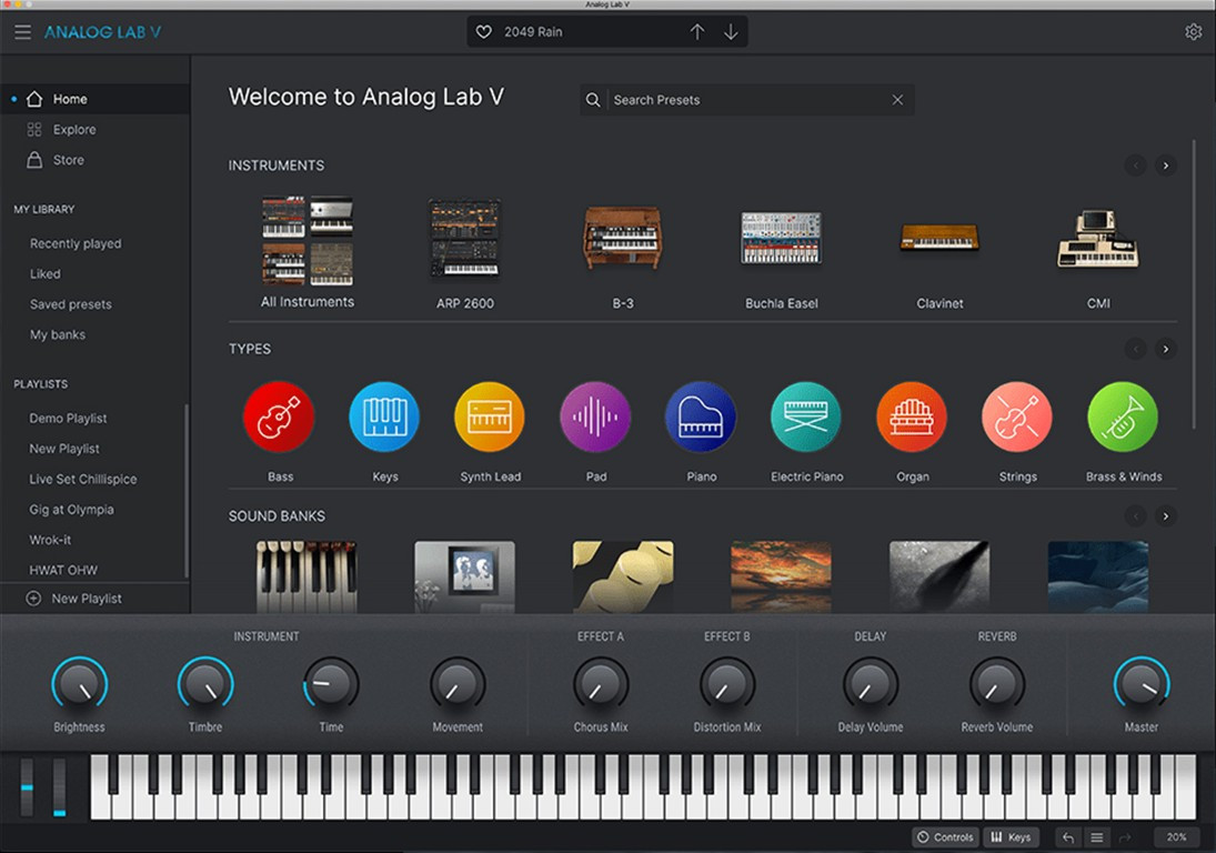 Galerijní obrázek č.4 MIDI keyboardy ARTURIA Keylab Essential 88 Black Edition