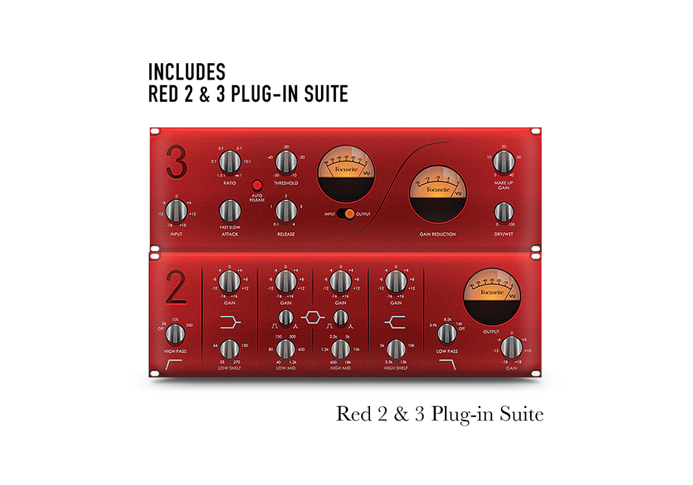 Galerijní obrázek č.13 Velkomembránové kondenzátorové mikrofony FOCUSRITE Scarlett Solo Studio 2nd Gen