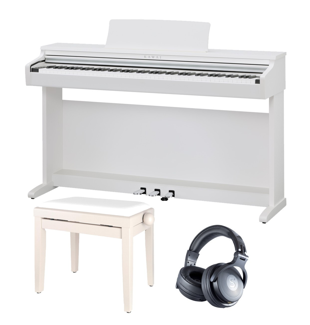 Hlavní obrázek Klávesy KAWAI KDP120 W Set - White
