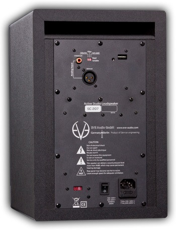 Galerijní obrázek č.4 Aktivní monitory s DSP korekcí akustiky EVE AUDIO SC207
