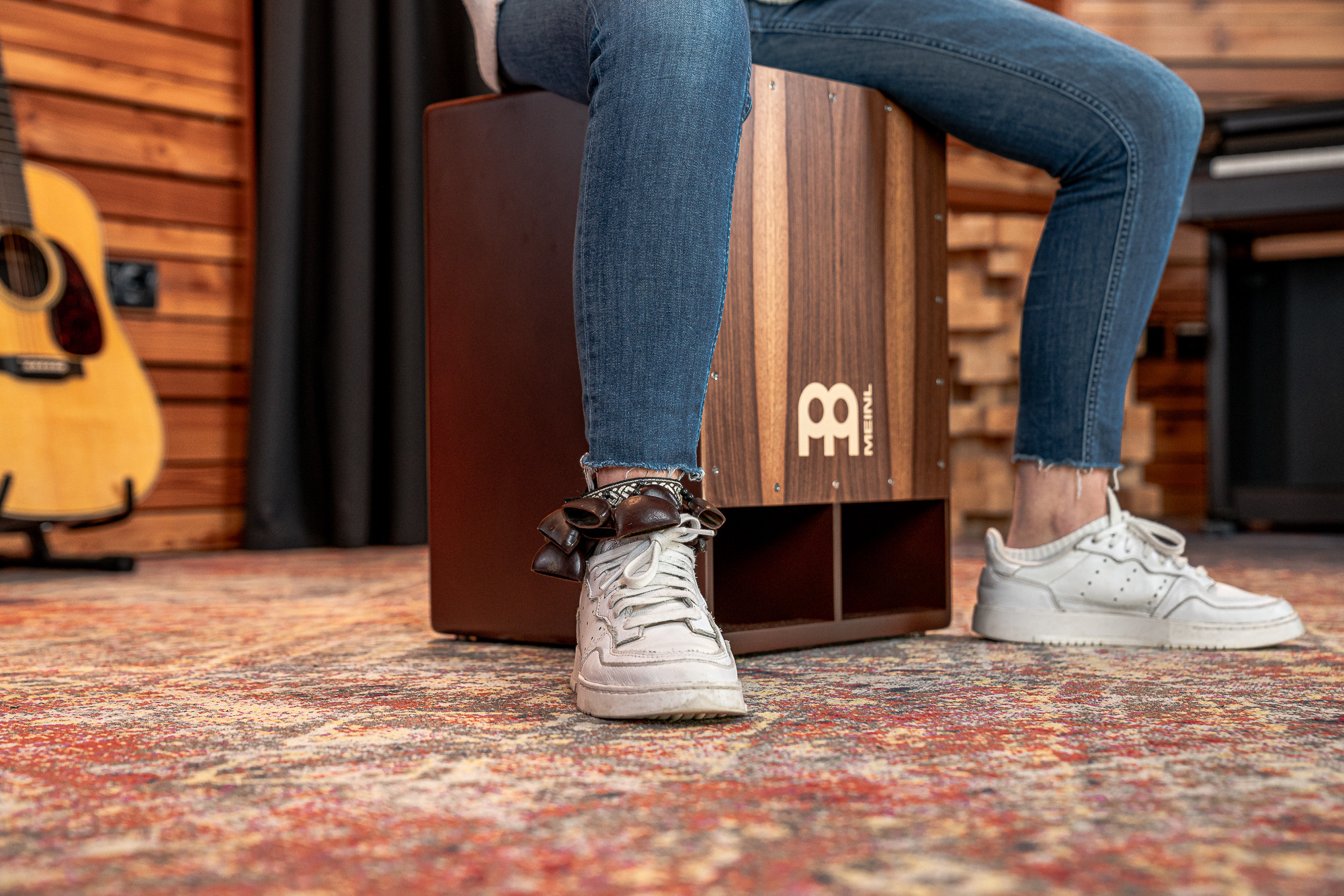 Galerijní obrázek č.2 Ostatní perkuse MEINL FR1B Foot Rattle Bendo Seeds