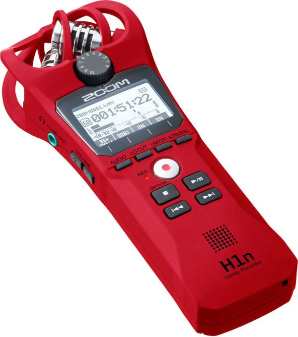 Hlavní obrázek Stereo rekordéry přenosné ZOOM H1n Red Limited Edition