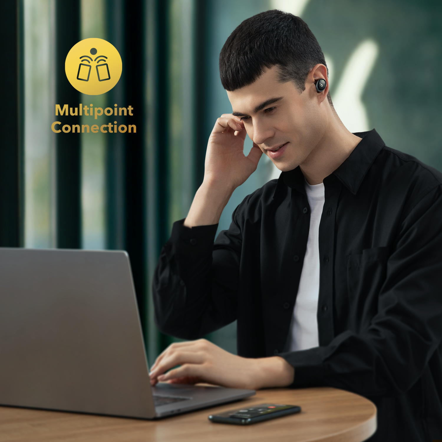 Galerijní obrázek č.1 Bezdrátová do uší ANKER Soundcore Liberty 3 Pro FOG GREY