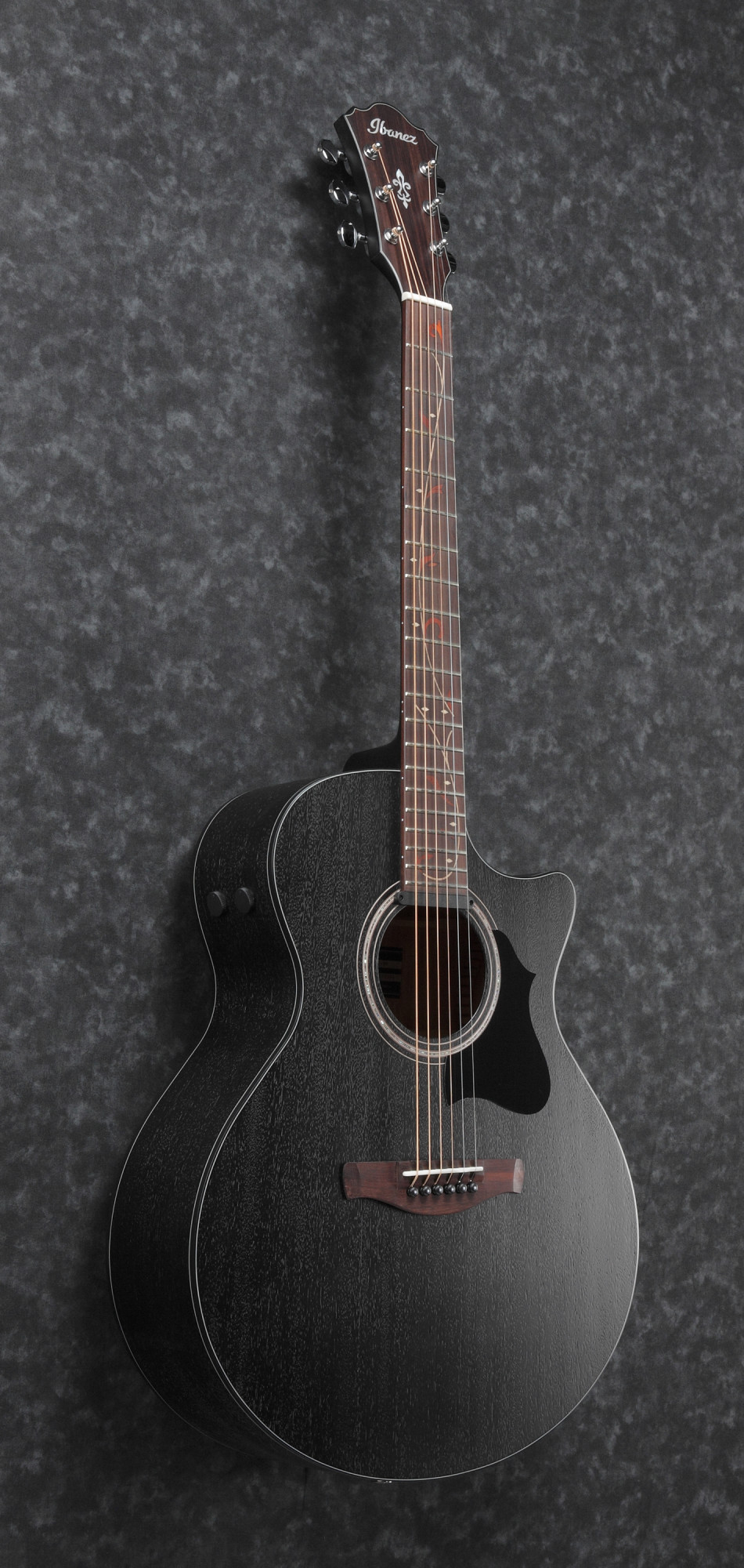 Galerijní obrázek č.1 Další tvary IBANEZ AE295-WK - Weathered Black