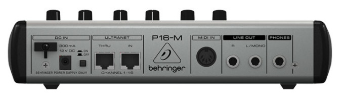 Galerijní obrázek č.1 Digitální mixpulty BEHRINGER P16-M