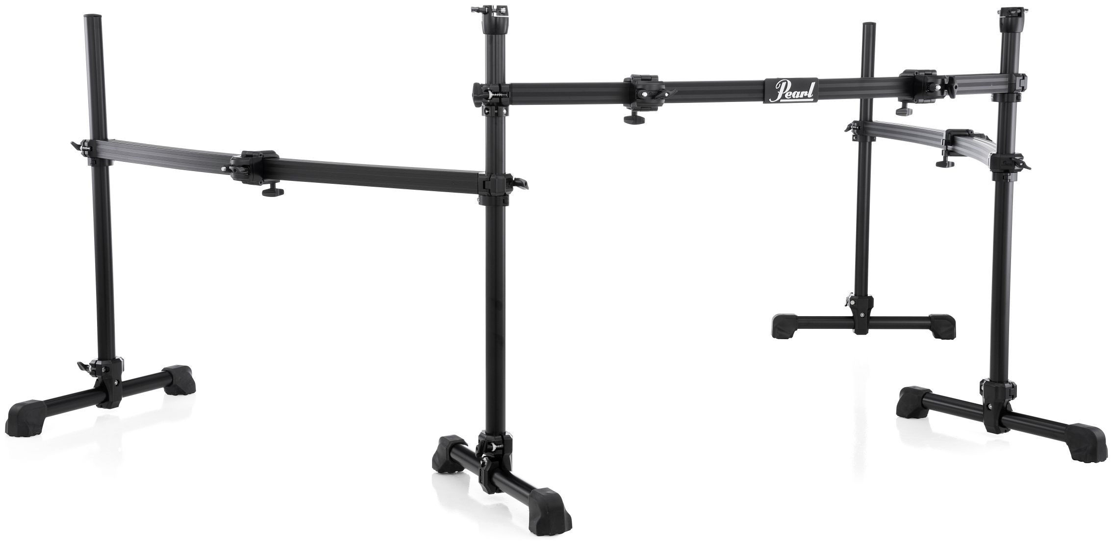 Galerijní obrázek č.10 Rampy PEARL DR-513C/B ICON Three-Sided Drum Rack - Curved - Black