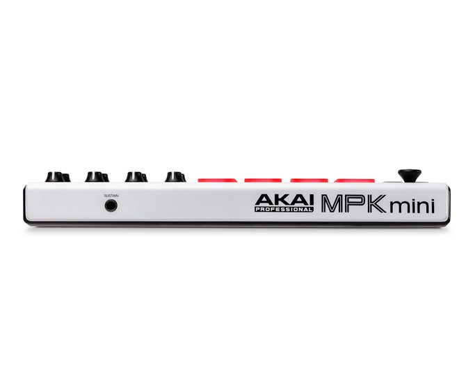 Galerijní obrázek č.2 MIDI keyboardy AKAI MPK mini MKII White Ltd.Edition