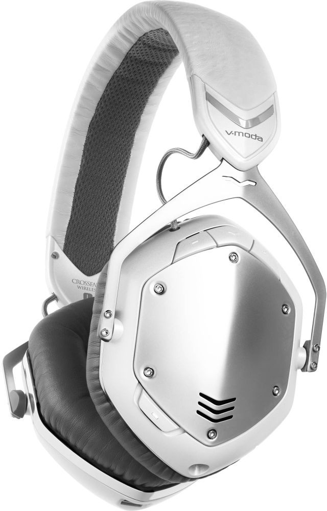 Hlavní obrázek Na uši (s kabelem) V-MODA Crossfade Wireless  (White/Silver)