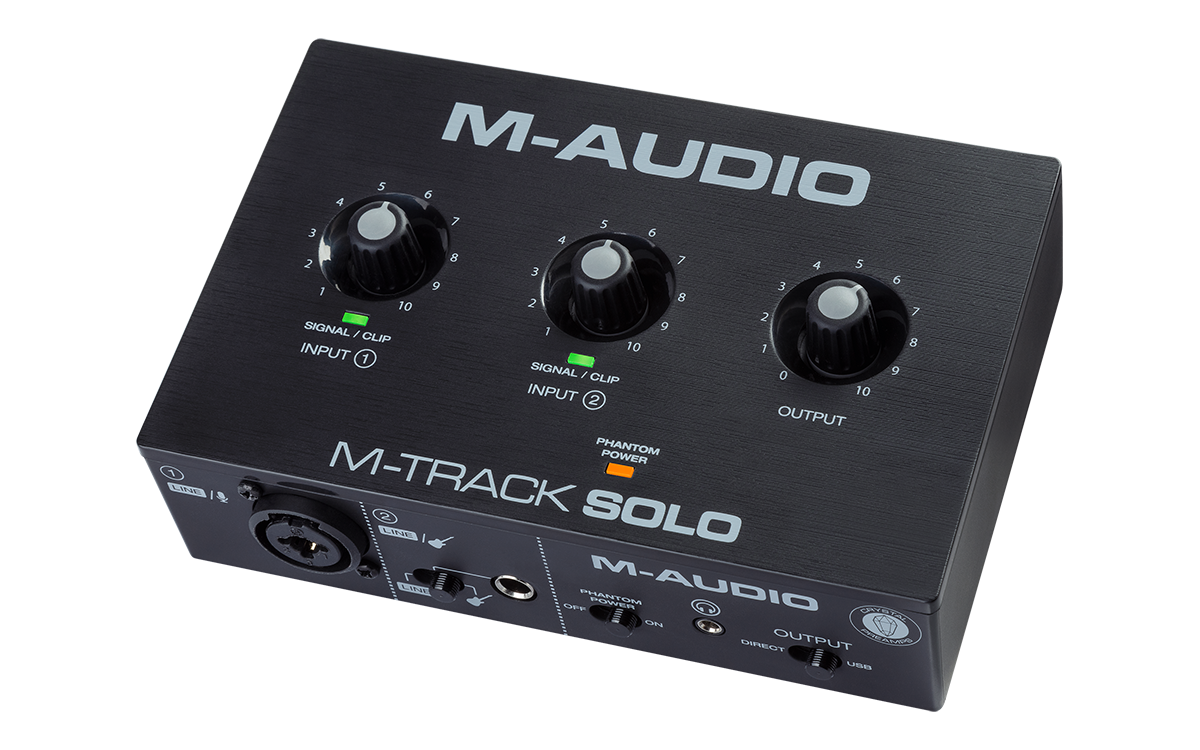 Galerijní obrázek č.6 USB zvukové karty M-AUDIO M-Track SOLO