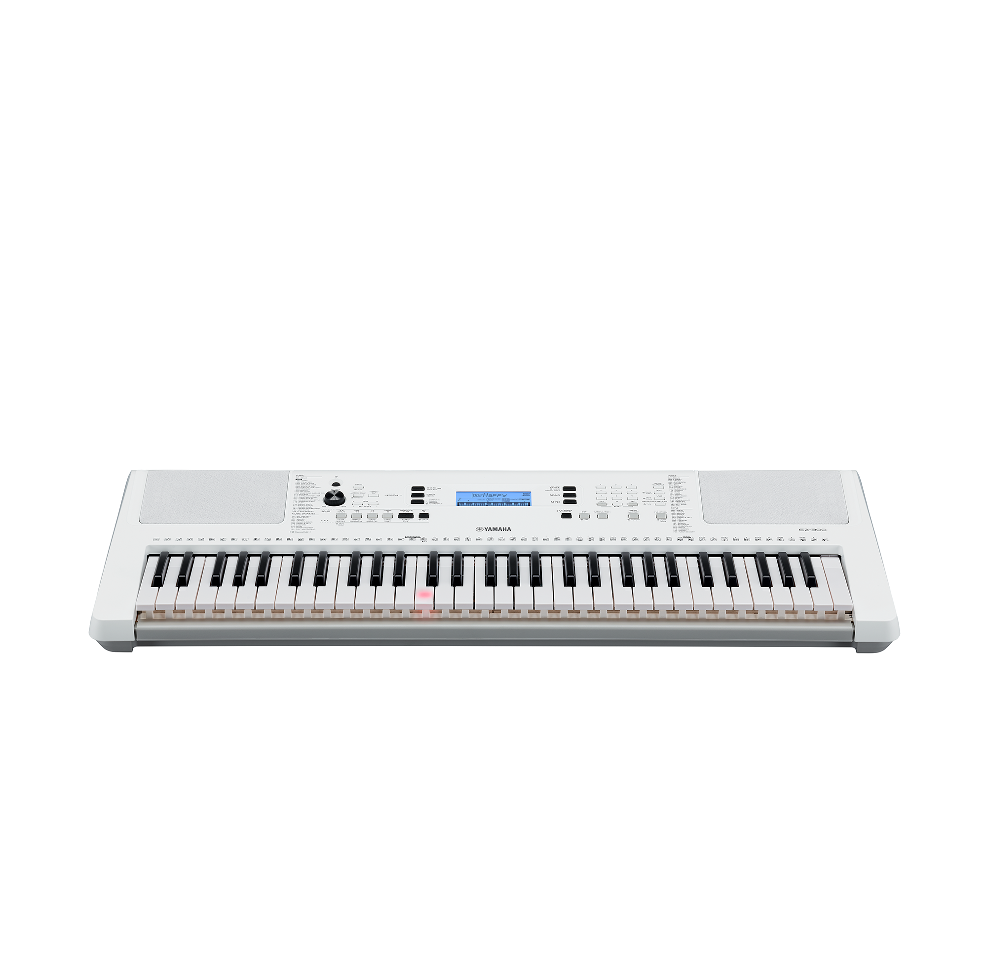 Galerijní obrázek č.2 Keyboardy s dynamikou YAMAHA EZ-300 - Silver White