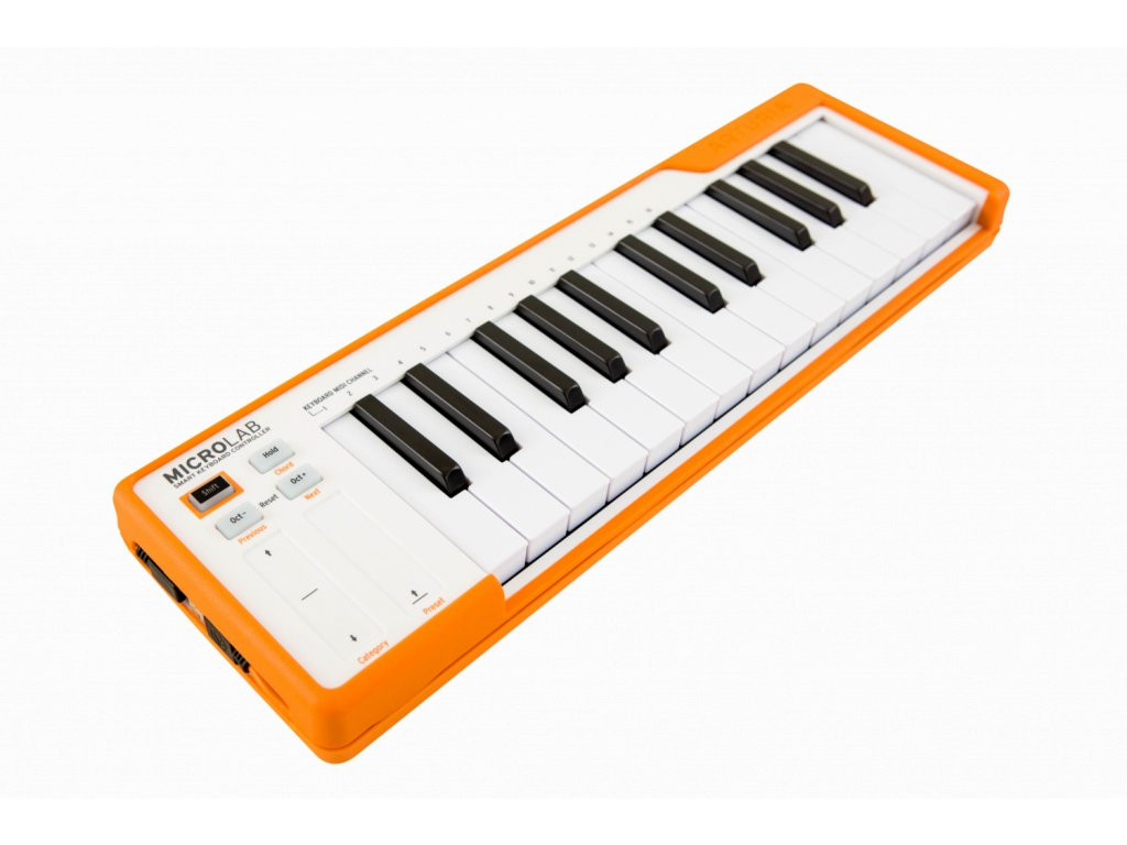 Galerijní obrázek č.1 MIDI keyboardy ARTURIA MicroLab - Orange