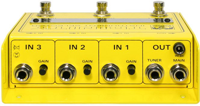 Galerijní obrázek č.2 Footswitche a přepínače PALMER T-Series - instrument selector