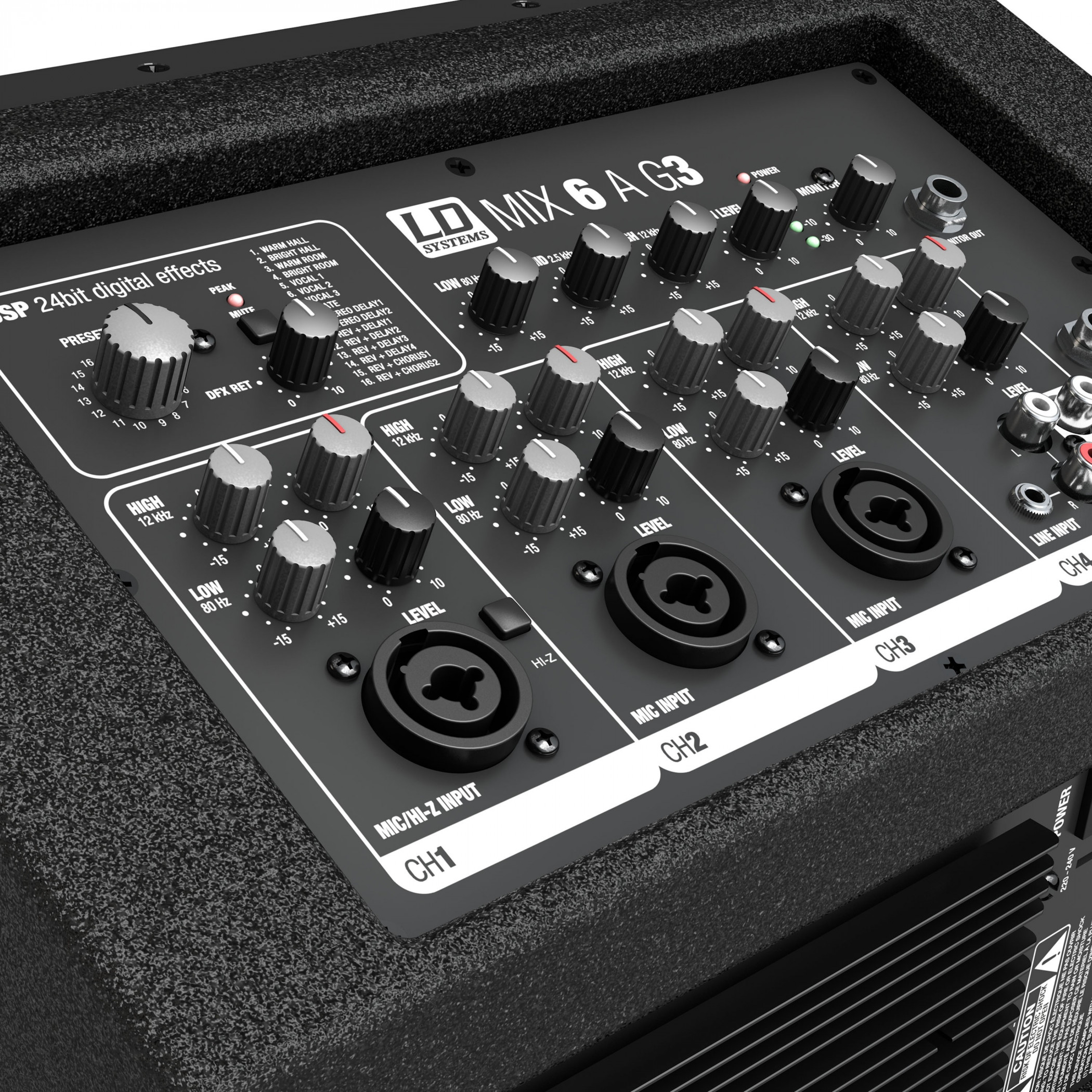 Galerijní obrázek č.5 Aktivní reproboxy LD SYSTEMS MIX 6 A G3