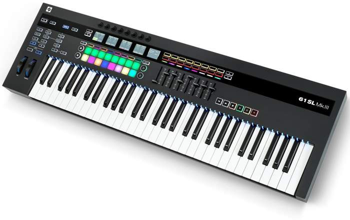 Galerijní obrázek č.1 MIDI keyboardy NOVATION 61SL MKIII