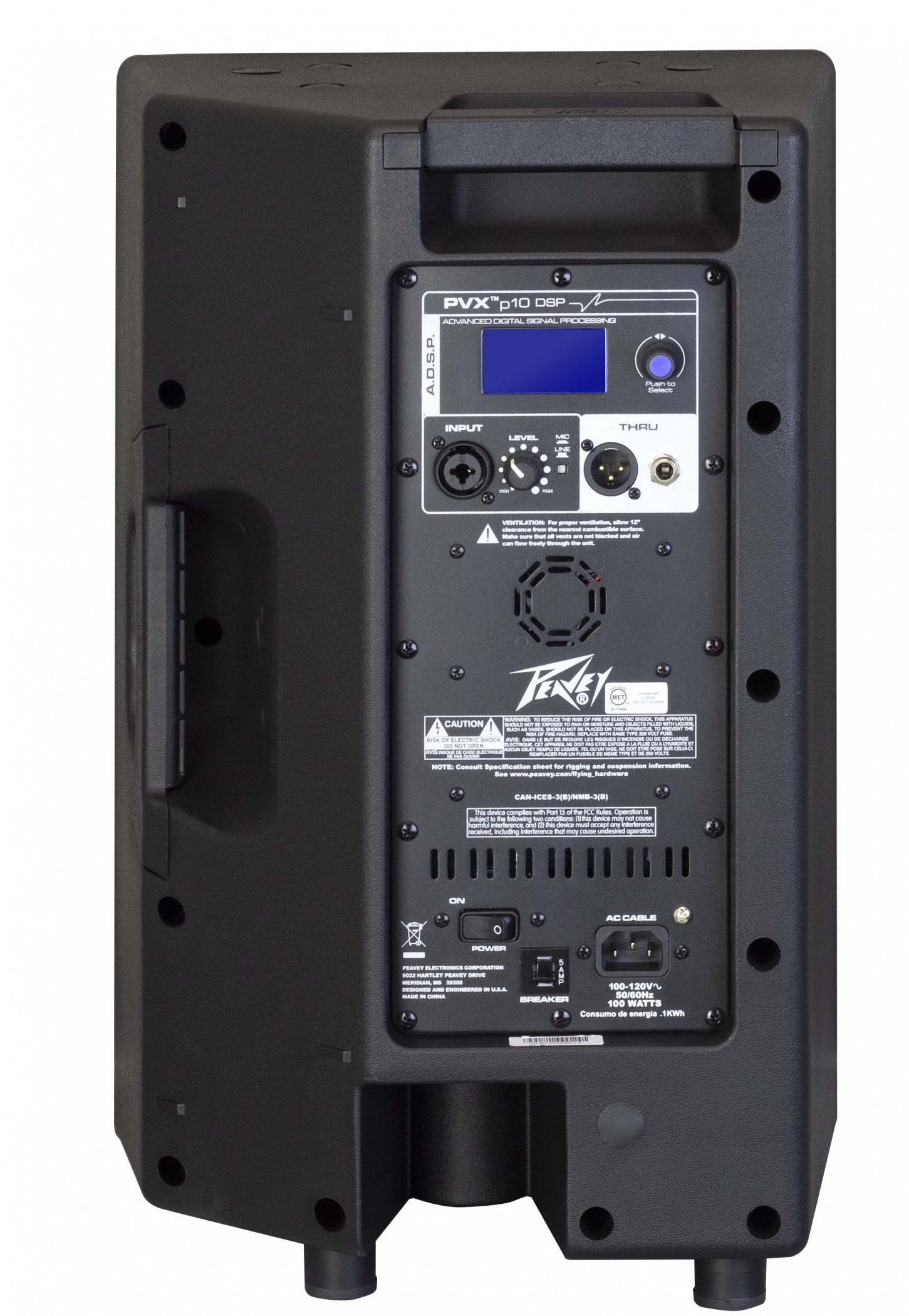 Galerijní obrázek č.7 Aktivní reproboxy PEAVEY PVX p 10 DSP