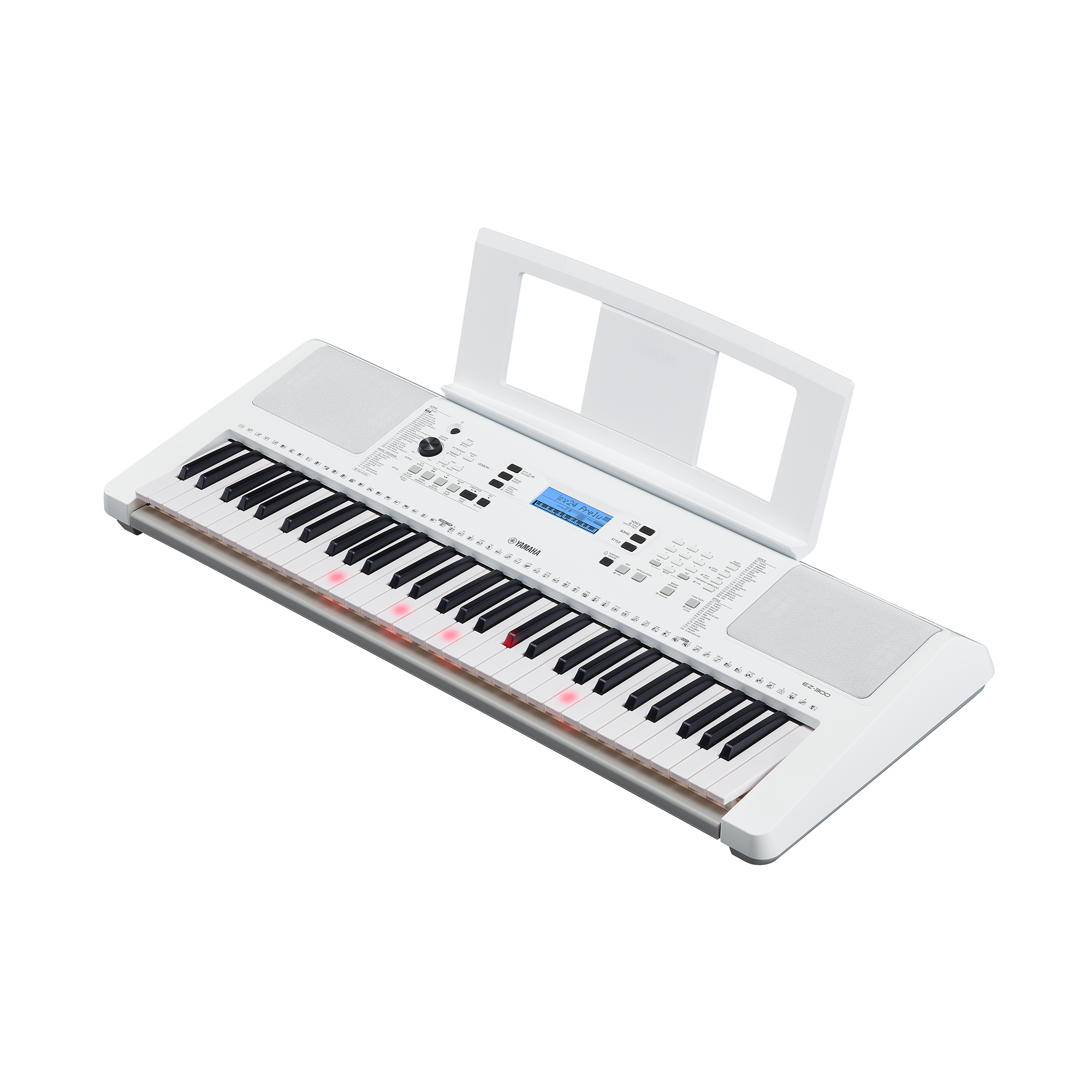Galerijní obrázek č.4 Keyboardy s dynamikou YAMAHA EZ-300 - Silver White