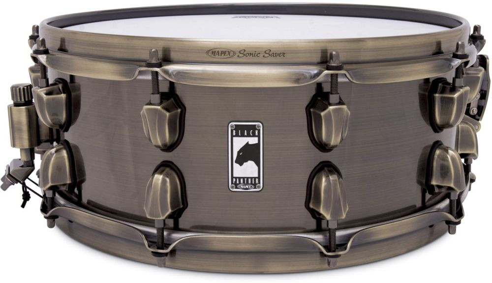 MAPEX Black Panther Brass Cat Snare Drum 14 x 5,5"