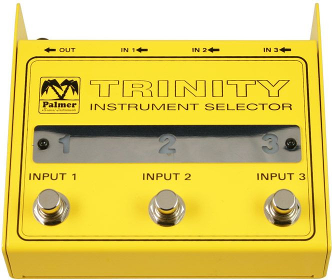 Galerijní obrázek č.1 Footswitche a přepínače PALMER T-Series - instrument selector