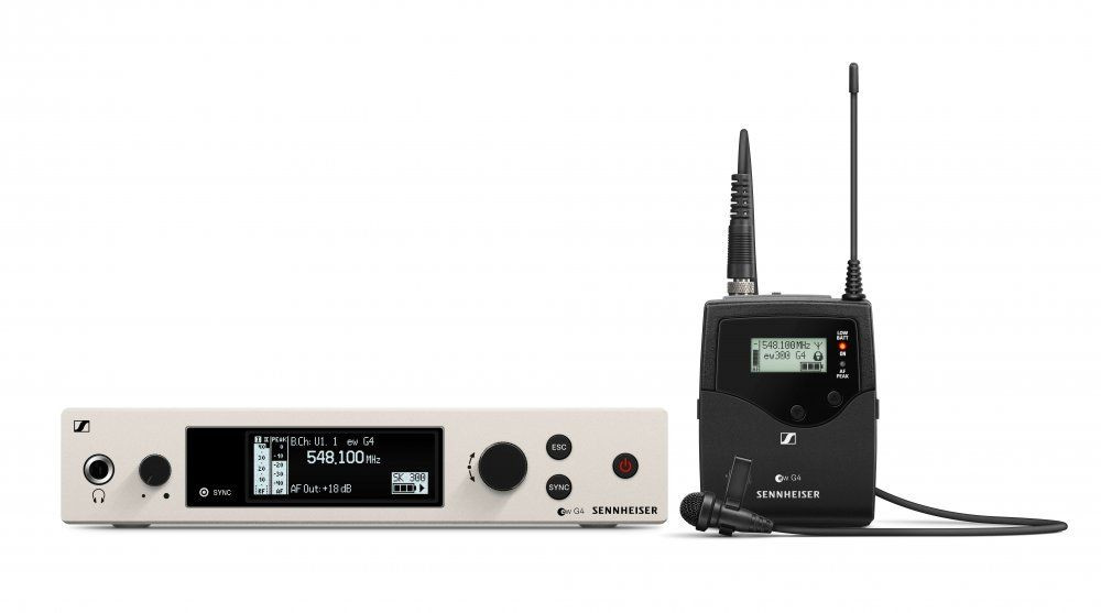 Hlavní obrázek S klopovým mikrofonem (lavalier) SENNHEISER ew100-G4 ME2