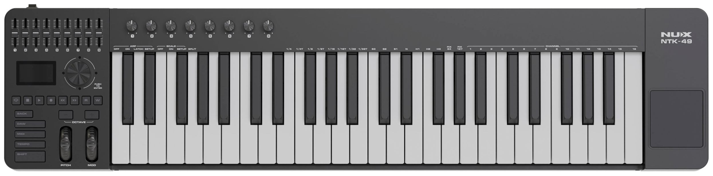 Hlavní obrázek MIDI keyboardy NUX NTK-49