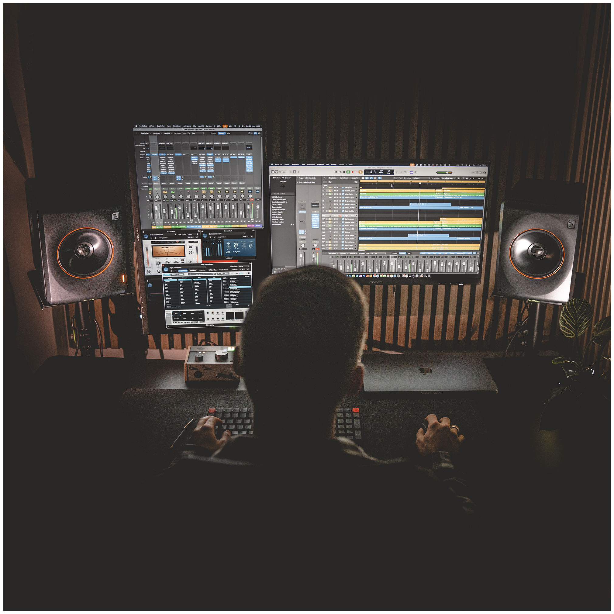 Galerijní obrázek č.8 Aktivní monitory s AES / SPDIF / USB digitálním vstupem PALMER ORBIT 11