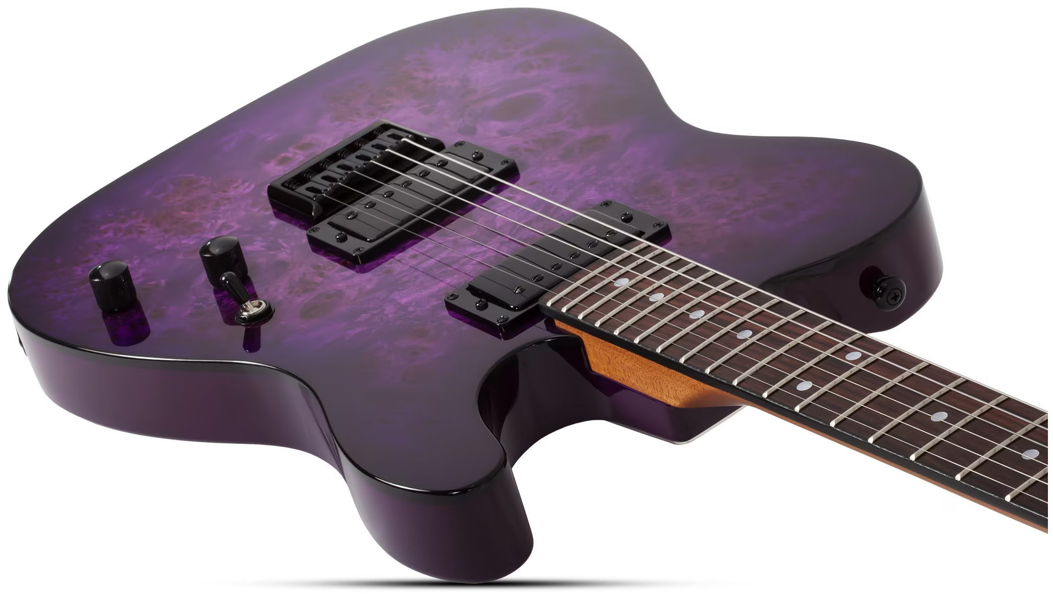 Galerijní obrázek č.4 T - modely SCHECTER PT Standard - Purple Burst Burl
