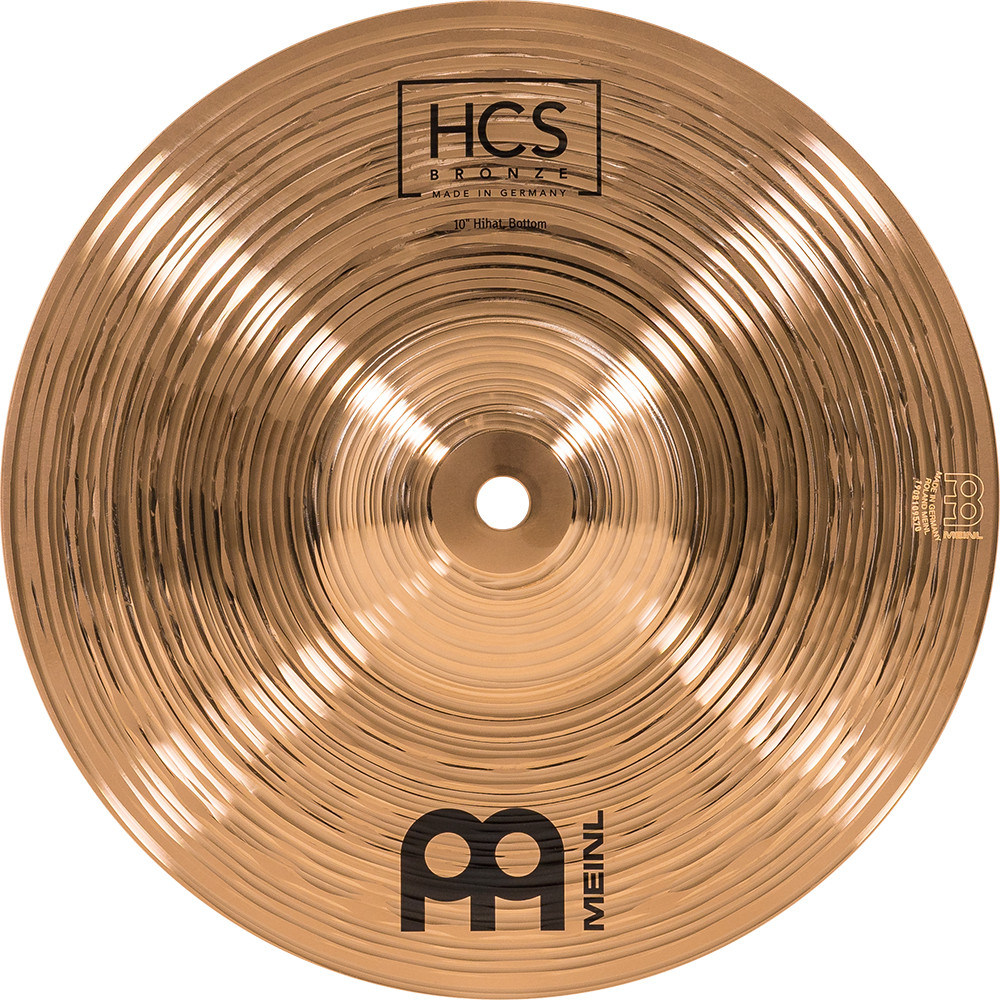 Galerijní obrázek č.2 10" - 12" MEINL HCS Bronze HiHat 10”