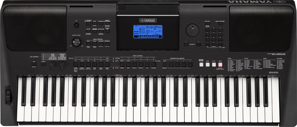 Hlavní obrázek Keyboardy s dynamikou YAMAHA PSR-E453