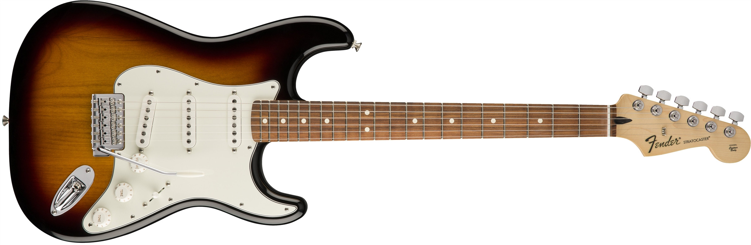 Hlavní obrázek ST - modely FENDER Standard Stratocaster Brown Sunburst Pau Ferro