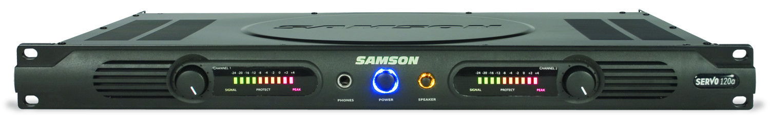 Hlavní obrázek Dvoukanálové zesilovače SAMSON Servo 120a B-STOCK