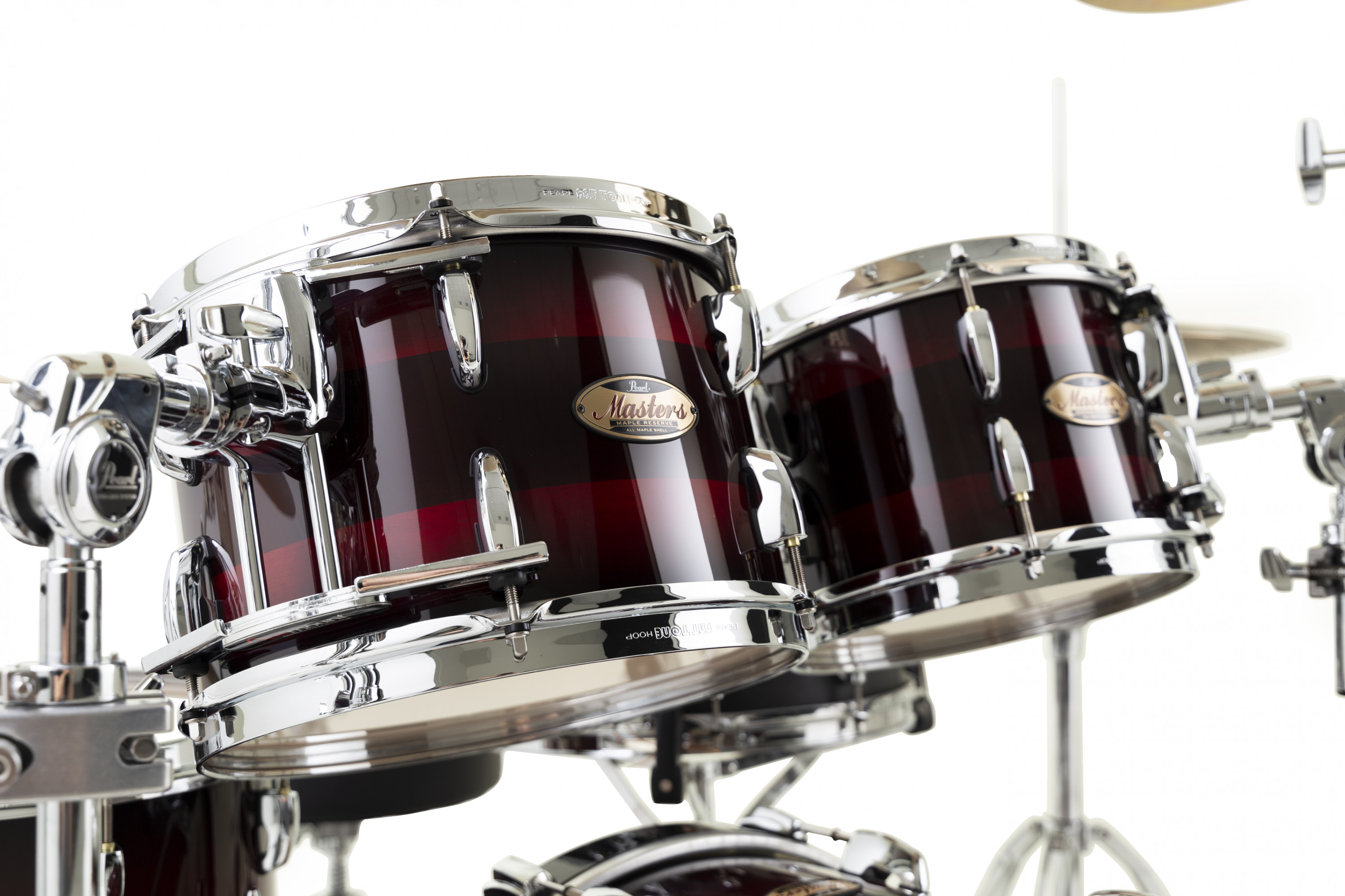 Galerijní obrázek č.1 22“; 10“, 12“; 16“ PEARL MRV924XEP/C839 Masters Maple Reserve - Red Burst Triband