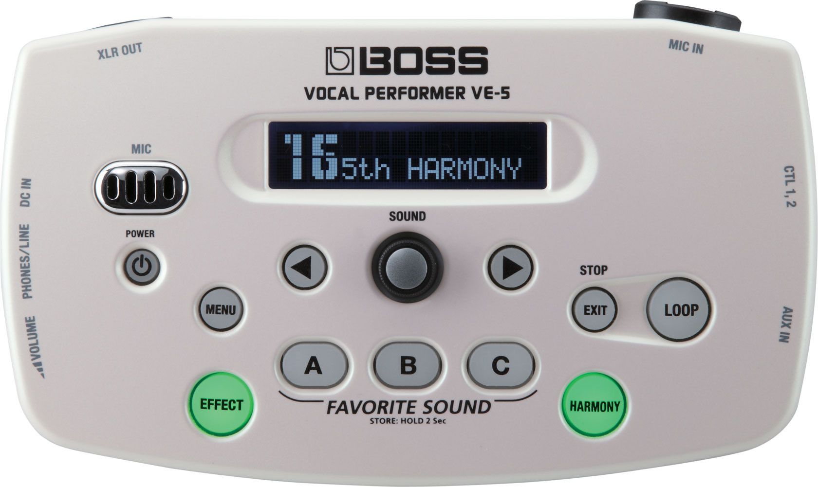 Hlavní obrázek Vokální procesory a harmonizery BOSS VE-5 WH Vocal Processor