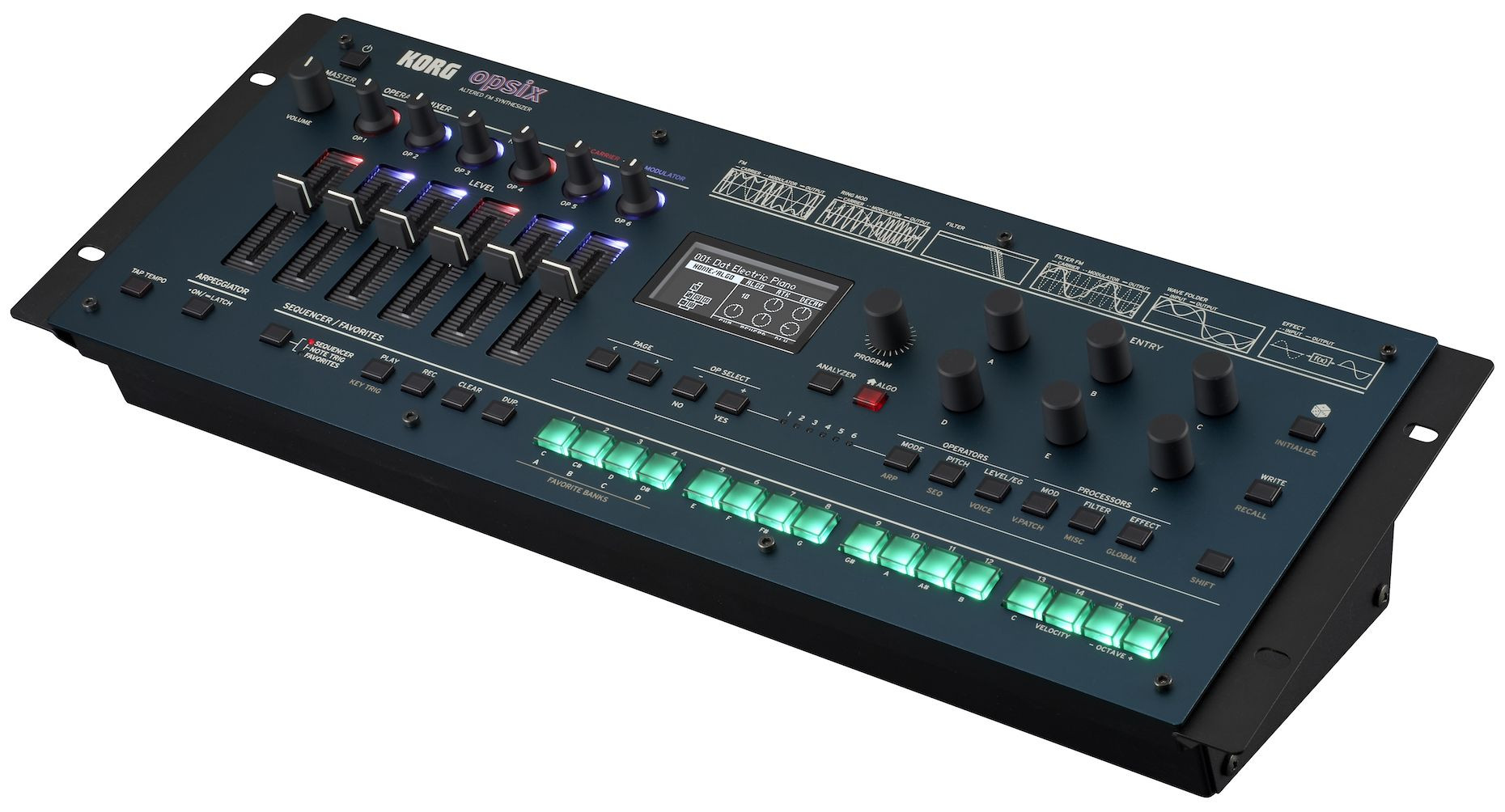 Galerijní obrázek č.1 Samplery, sekvencery, moduly KORG Opsix Module