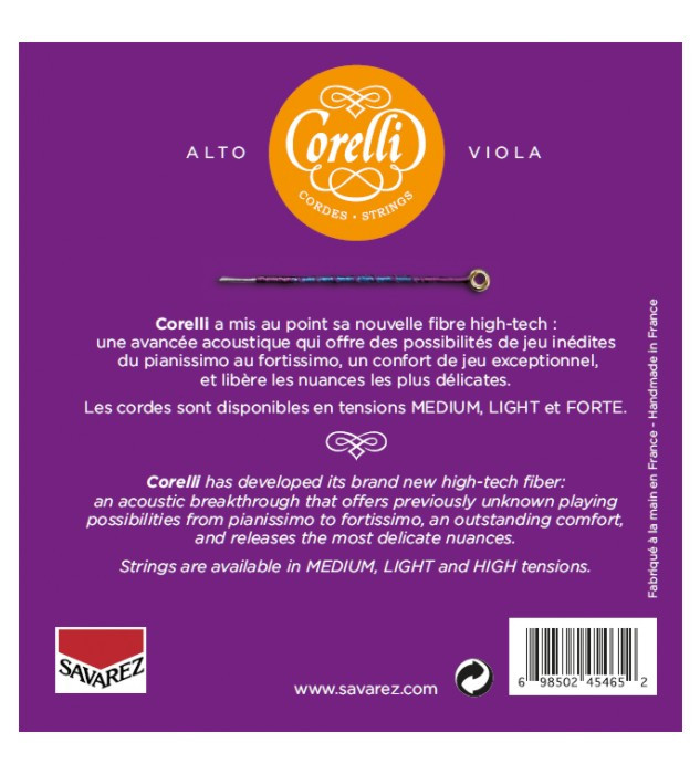 Galerijní obrázek č.1 Struny SAVAREZ 930F Corelli Cantiga - Forte