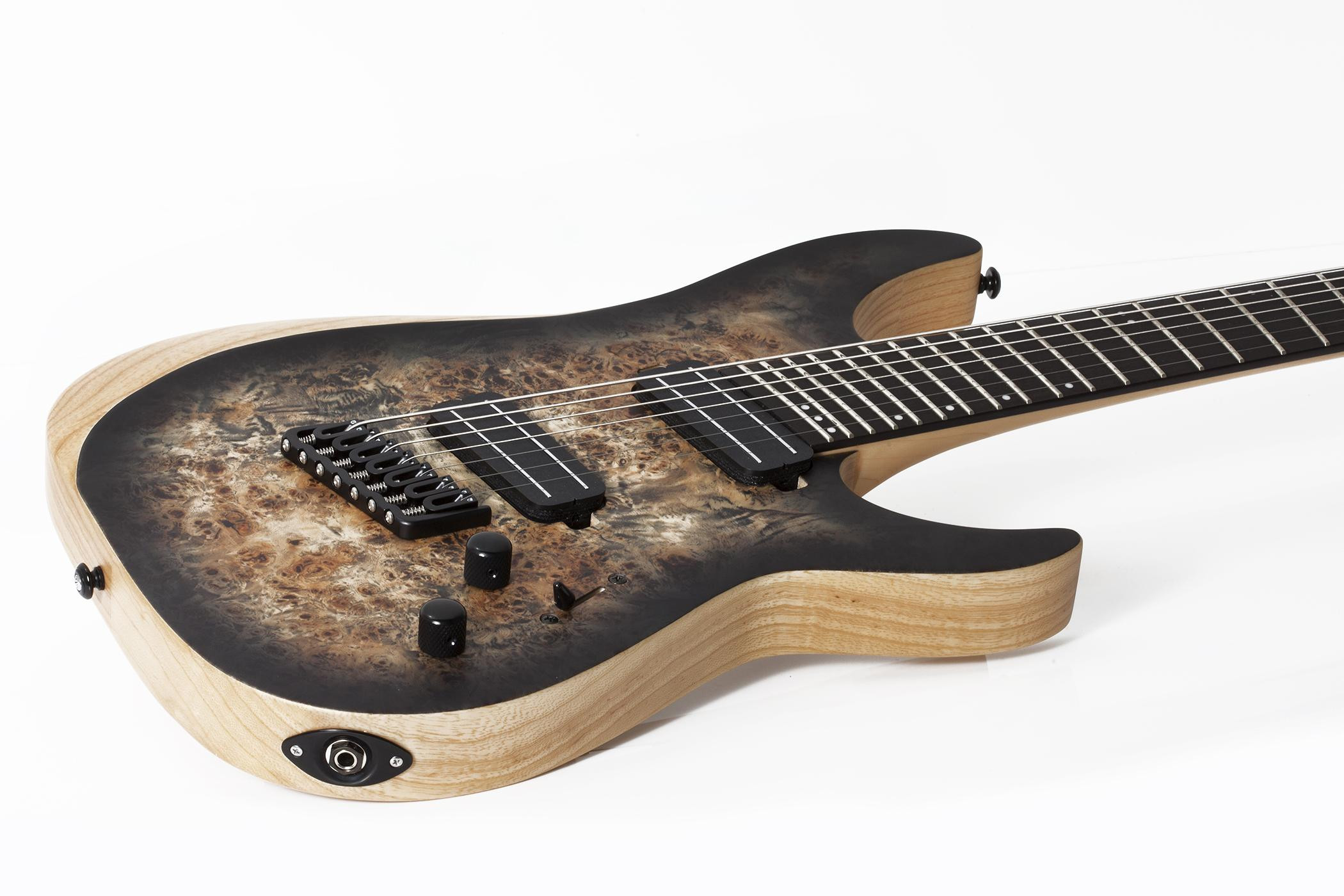 Galerijní obrázek č.1 7strunné SCHECTER Reaper-7 Multiscale Satin Charcoal Burst