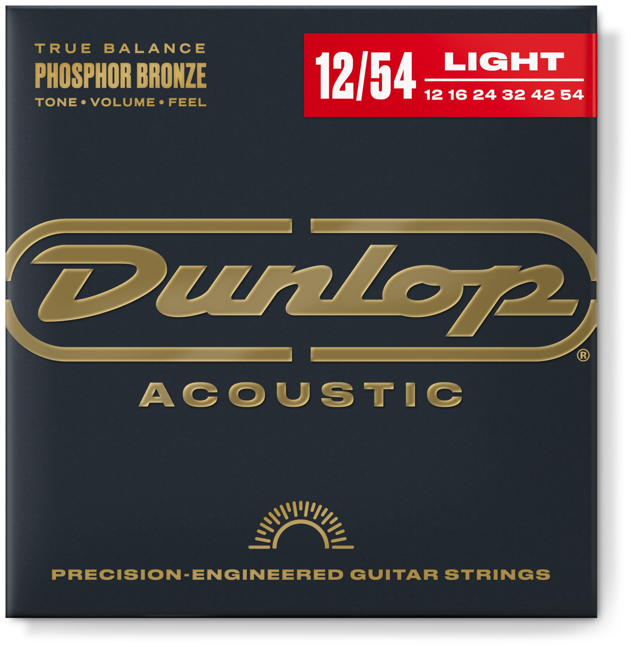 Hlavní obrázek Tvrdost .012 DUNLOP Phosphor Bronze Light .012 - 0.54
