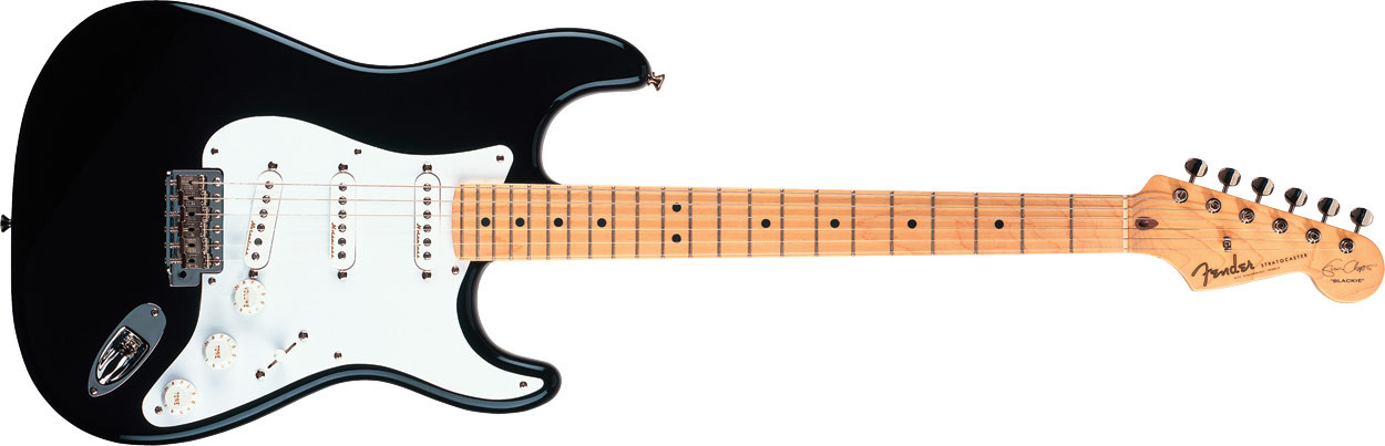 Hlavní obrázek ST - modely FENDER Eric Clapton Stratocaster®, Maple Fretboard, Black
