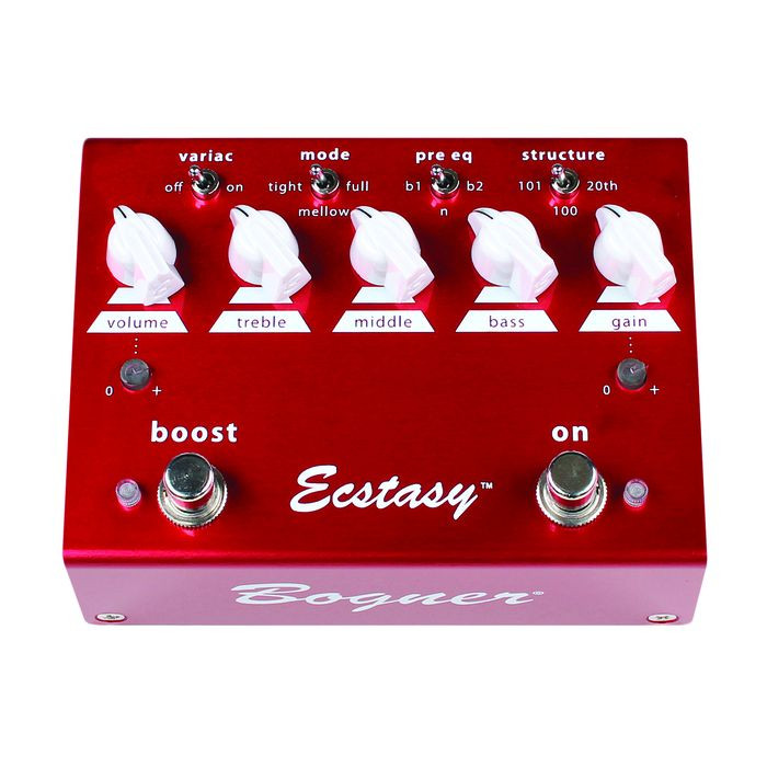 Hlavní obrázek Overdrive, distortion, fuzz, boost BOGNER Ecstasy Red