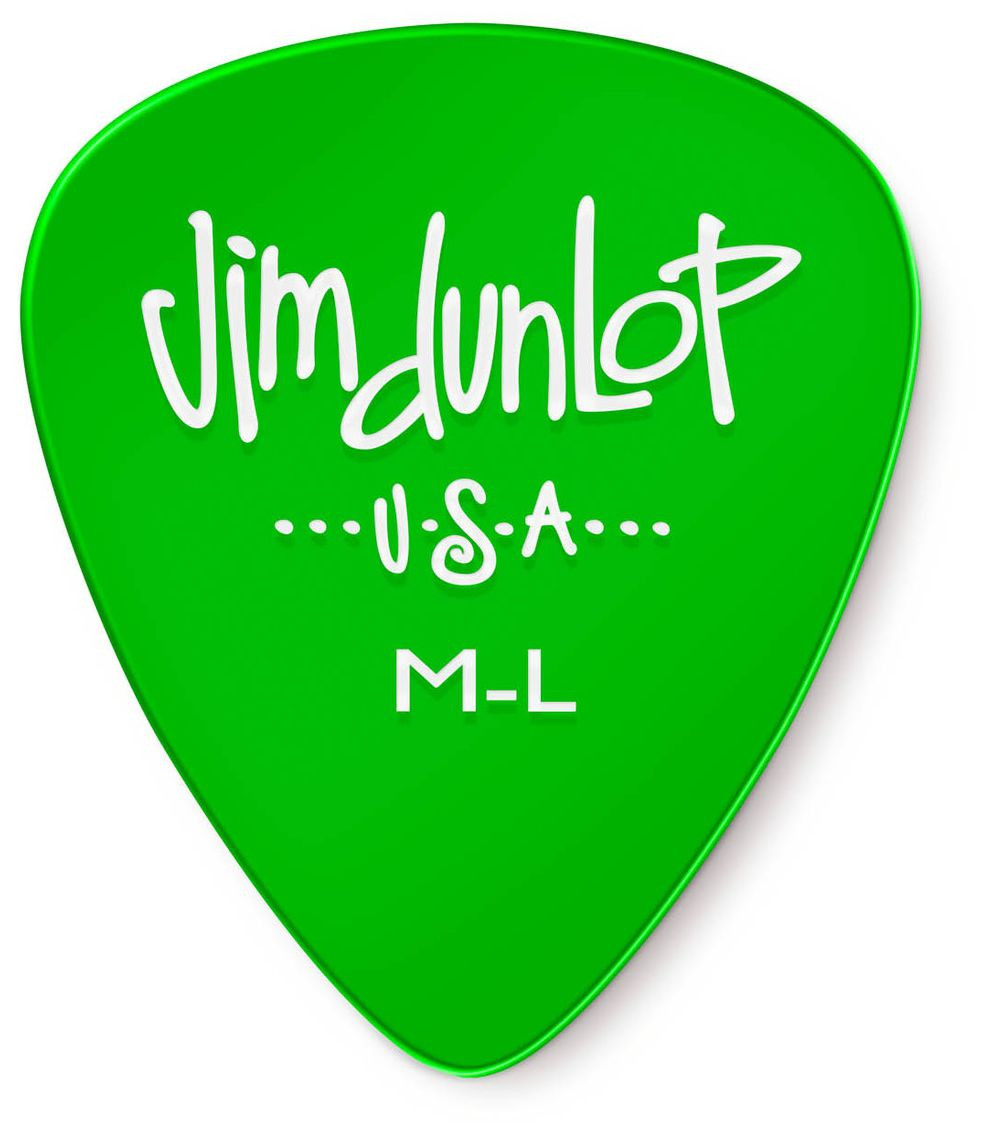 Hlavní obrázek Ostatní  DUNLOP Gels Green Medium Light Pick - 72ks