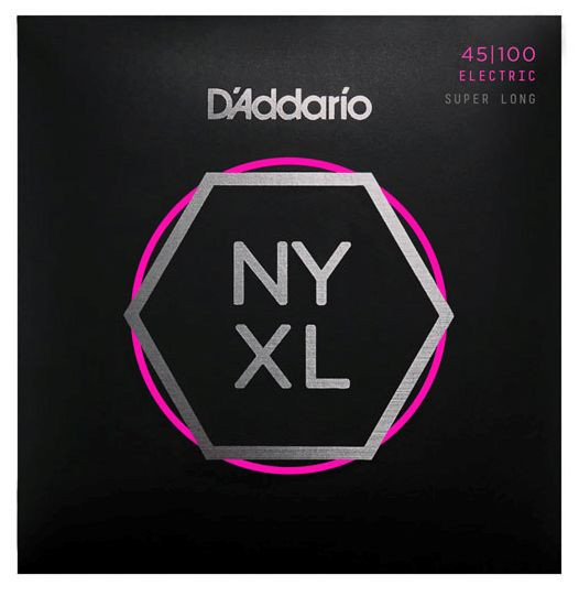 Hlavní obrázek Pro 4strunnou baskytaru D'ADDARIO NYXL Regular Light 45-100 Super Long Scale