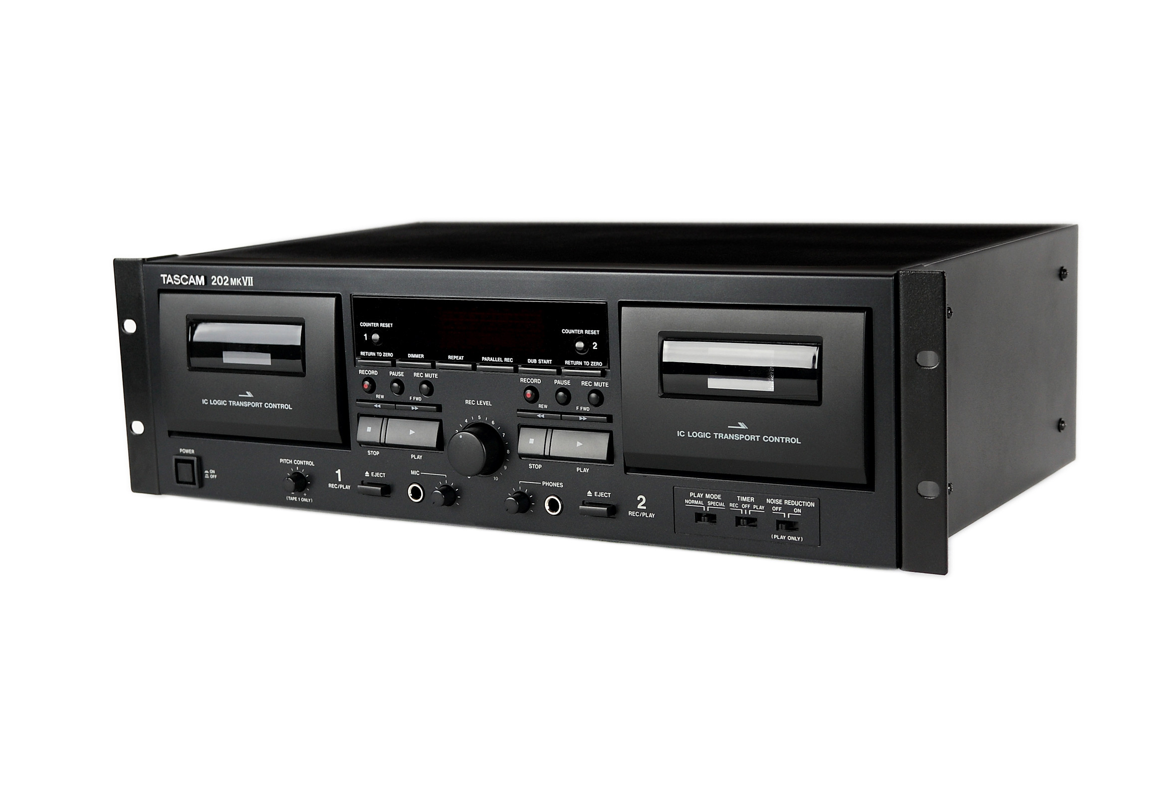 Galerijní obrázek č.2 Profesionální CD/DVD/USB/SD/MC přehrávače TASCAM 202MKVII A-Stock