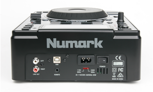 Galerijní obrázek č.2 Profesionální CD/DVD/USB/SD/MC přehrávače NUMARK NDX500