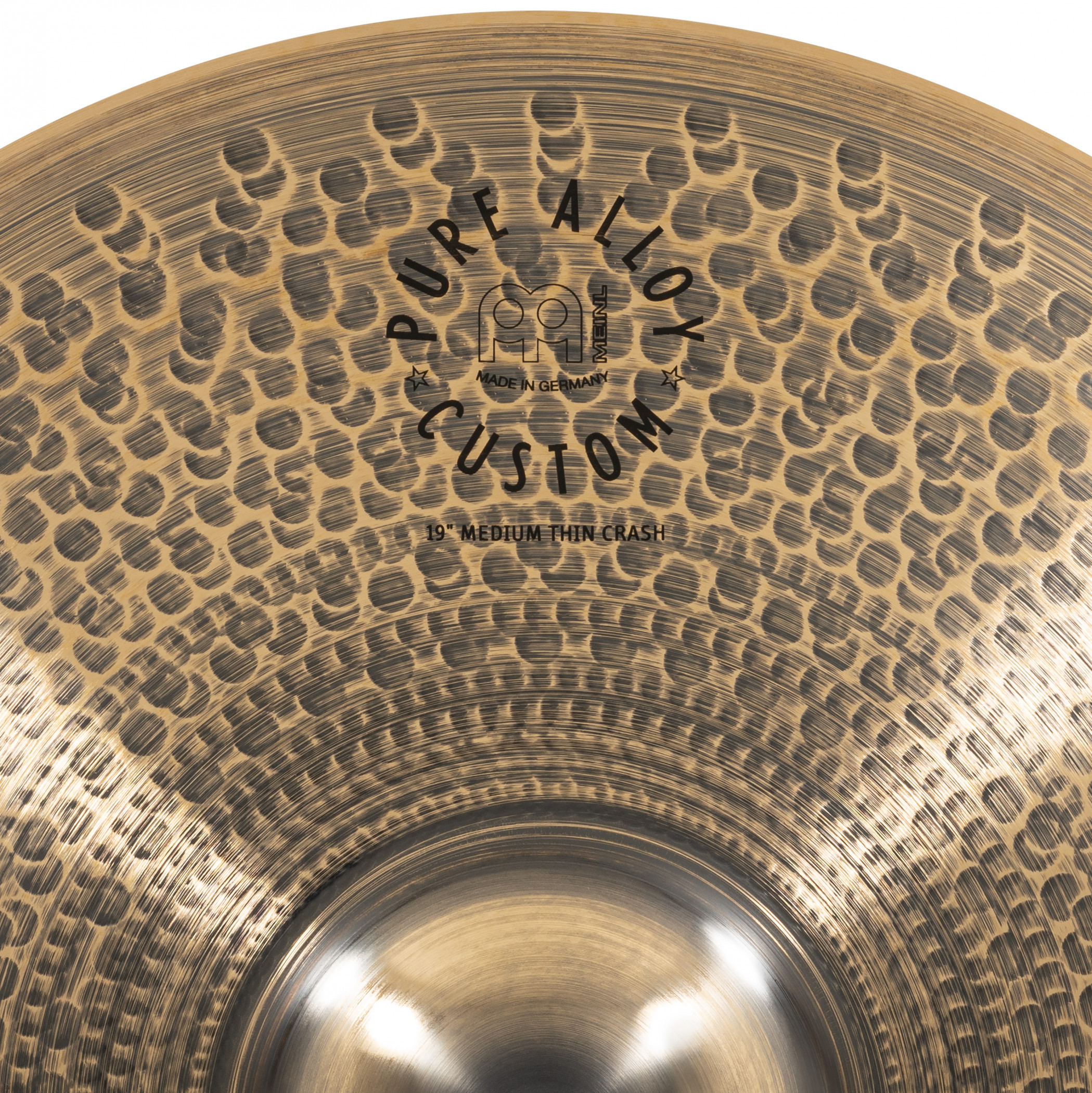 Galerijní obrázek č.5 19" MEINL Pure Alloy Custom Medium Thin Crash 19”