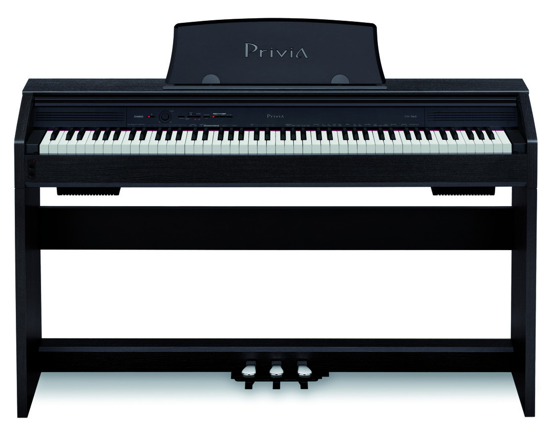 Galerijní obrázek č.2 Digitální piana CASIO Set CASIO Privia PX-760 BK + Stolička ZDARMA
