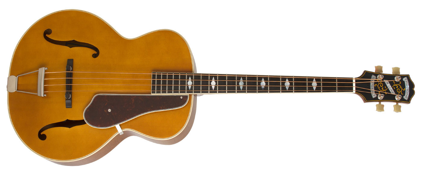 Hlavní obrázek Akustické baskytary EPIPHONE Masterbilt De Luxe Classic Bass Vintage Natural
