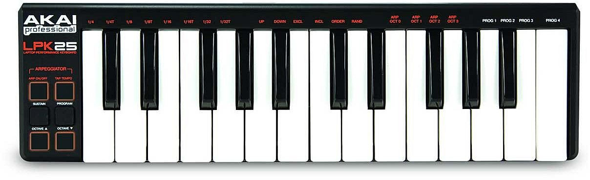 Hlavní obrázek MIDI keyboardy AKAI LPK 25