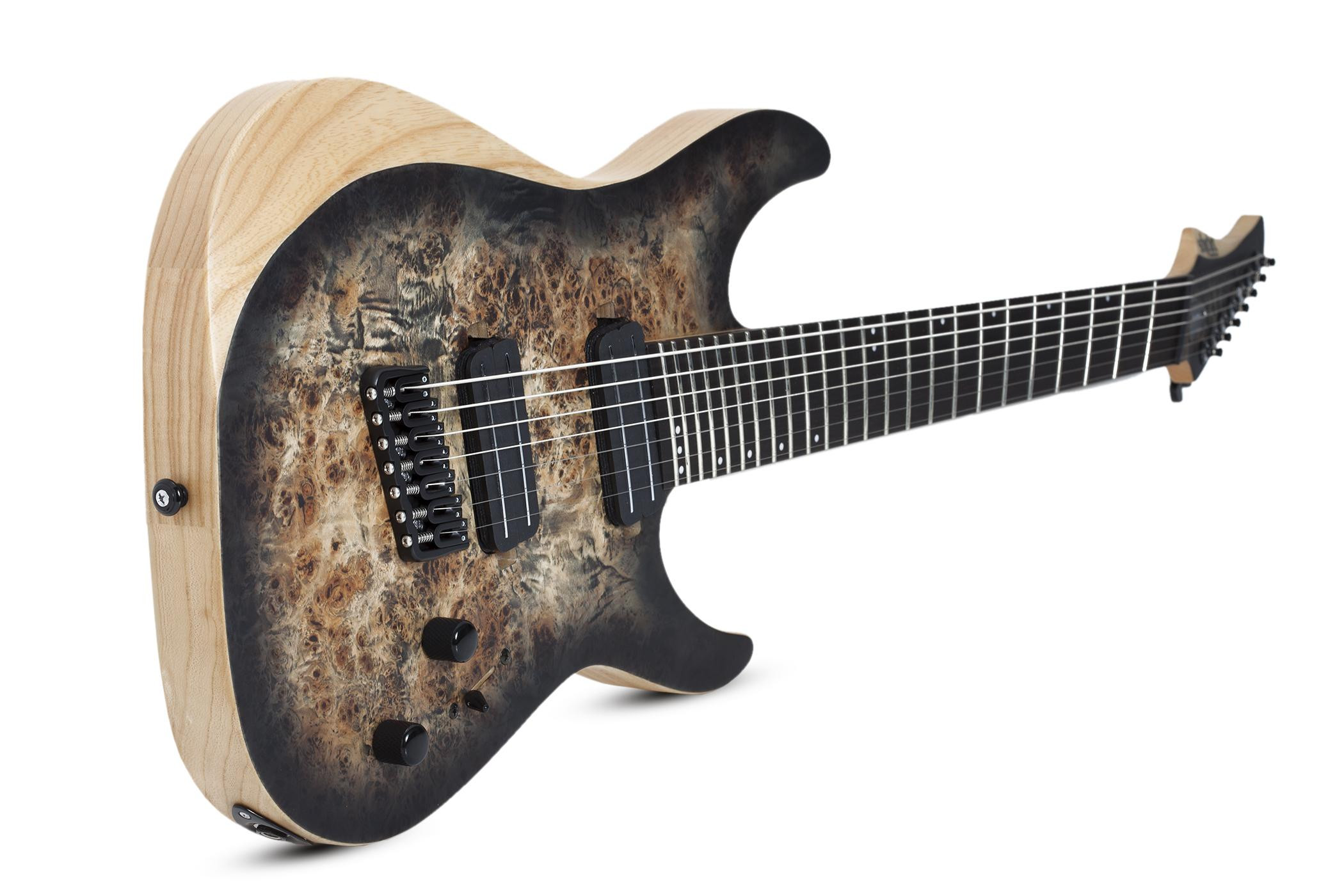 Galerijní obrázek č.3 7strunné SCHECTER Reaper-7 Multiscale Satin Charcoal Burst