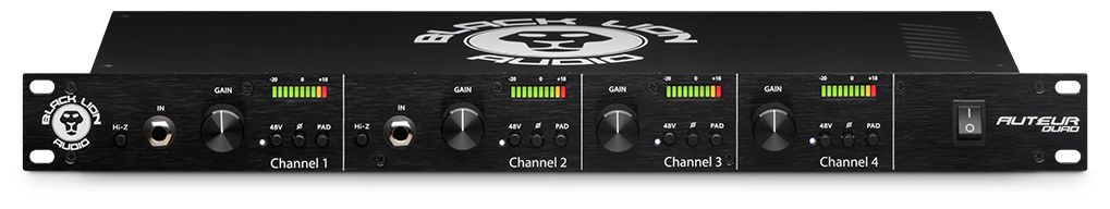 Galerijní obrázek č.3 Mikrofonní a linkové předzesilovače BLACK LION AUDIO Auteur Quad