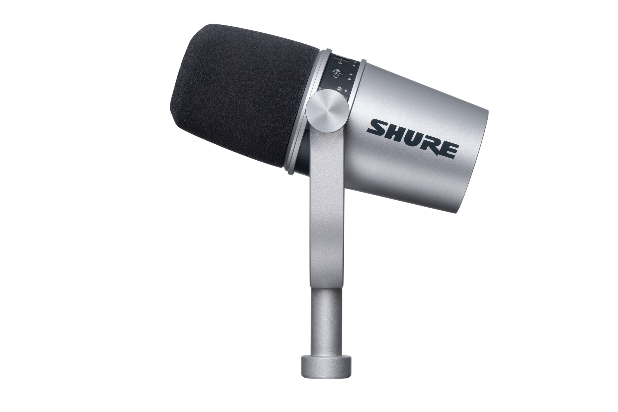 Galerijní obrázek č.2 Mikrofony pro rozhlasové vysílání SHURE MV7-S (silver)